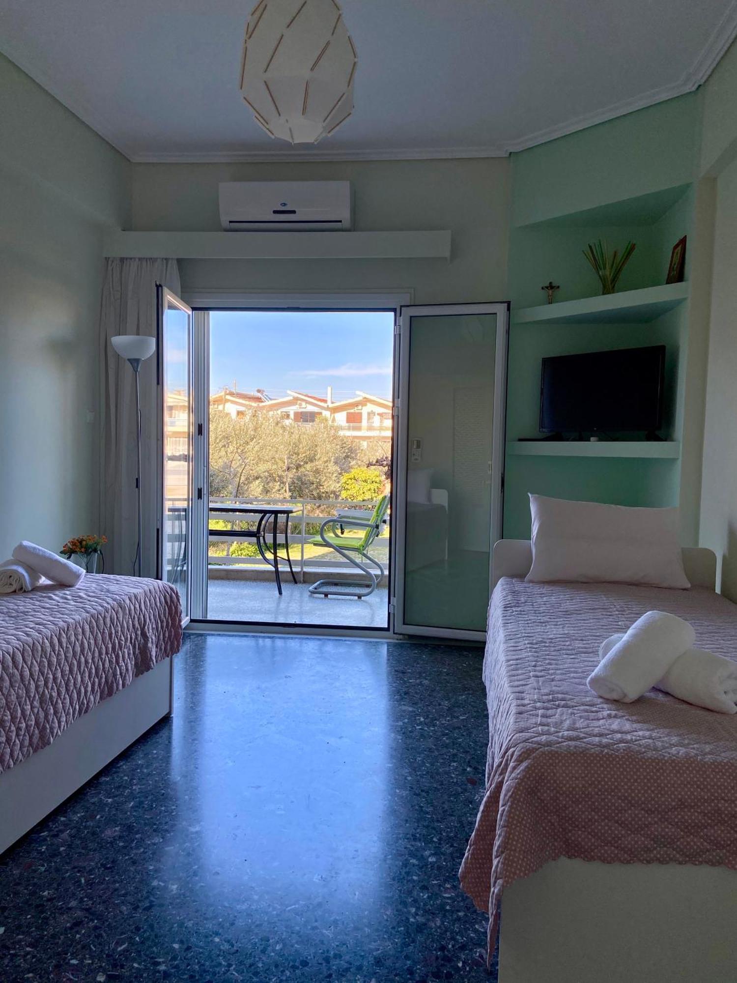 Mpanos Sea Apartment 1 Лутра-Ореас-Эленис Экстерьер фото
